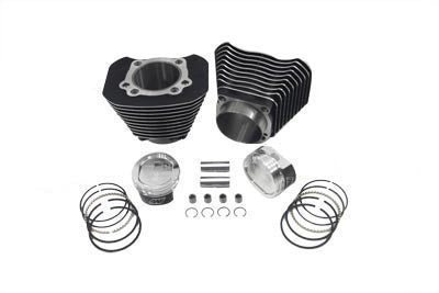 Harley Davidson Sportster 1200cc Cylinder and Piston Conversion Kit Black 04'-UP