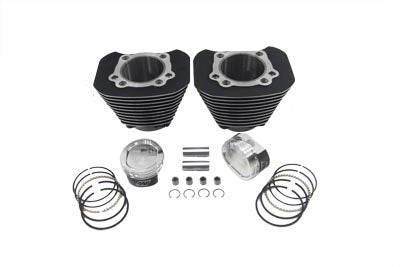 Harley Davidson Sportster 1200cc Cylinder and Piston Conversion Kit Black 04'-UP