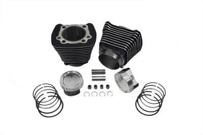 Harley Davidson 1200cc Cylinder and Piston Conversion Kit- Black 86'-03'