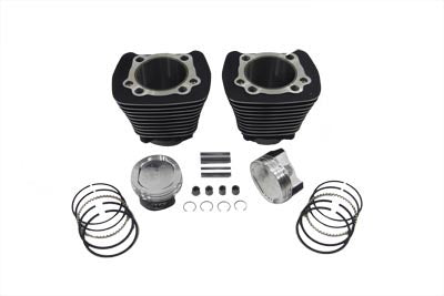 Harley Davidson 1200cc Cylinder and Piston Conversion Kit- Black 86'-03'