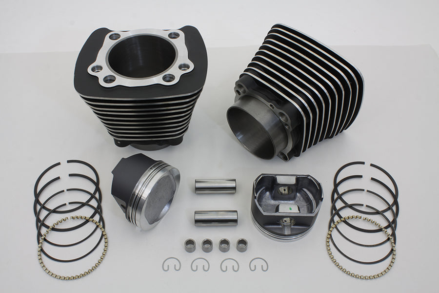 Harley Davidson 1986-03' XL Sportster 883cc to 1200cc Big Bore Kit- Black