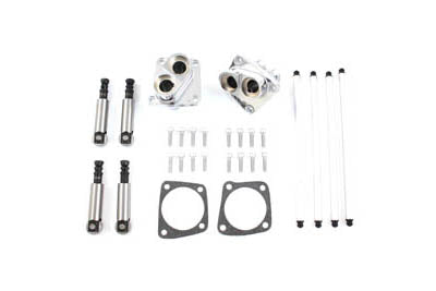 Solid Tappet Kit Chrome Finish