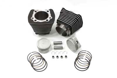 Harley Davidson 1986-03' XL Sportster 883cc to 1200cc 9.5:1 Big Bore Kit-Black