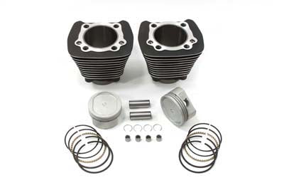 Harley Davidson 1986-03' XL Sportster 883cc to 1200cc 9.5:1 Big Bore Kit-Black