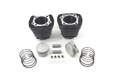 Harley Davidson 1986-03' XL Sportster 883cc to 1200cc 9.5:1 Big Bore Kit- Black