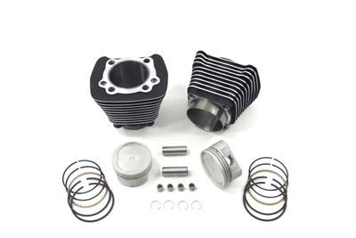 Harley Davidson 1986-03' XL Sportster 883cc to 1200cc 9.5:1 Big Bore Kit- Black