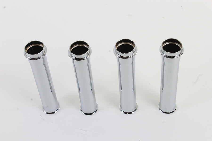 M8 Lower Pushrod Cover Set Chrome