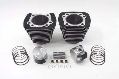 Harley Davidson 1988-03' XL Sporster 1200cc Cylinder and Piston Kit-Black