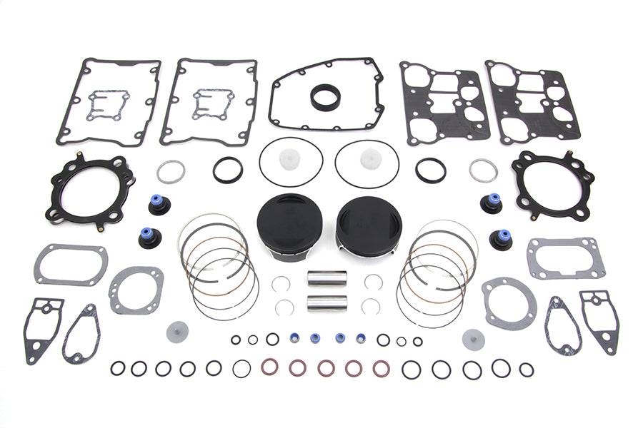 Harley Davidson 103" Twin Cam Flat Top Piston Kit- Standard