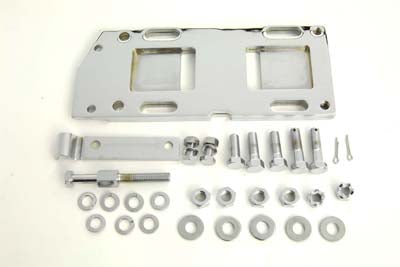 Transmission Mounting Plate Kit Chrome