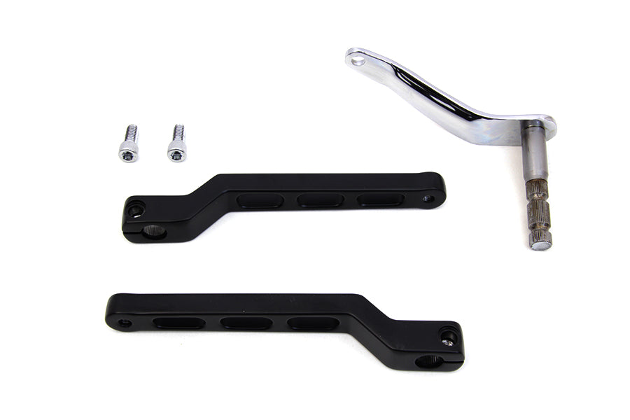 Billet Style Heel Toe Shifter Lever Kit Black