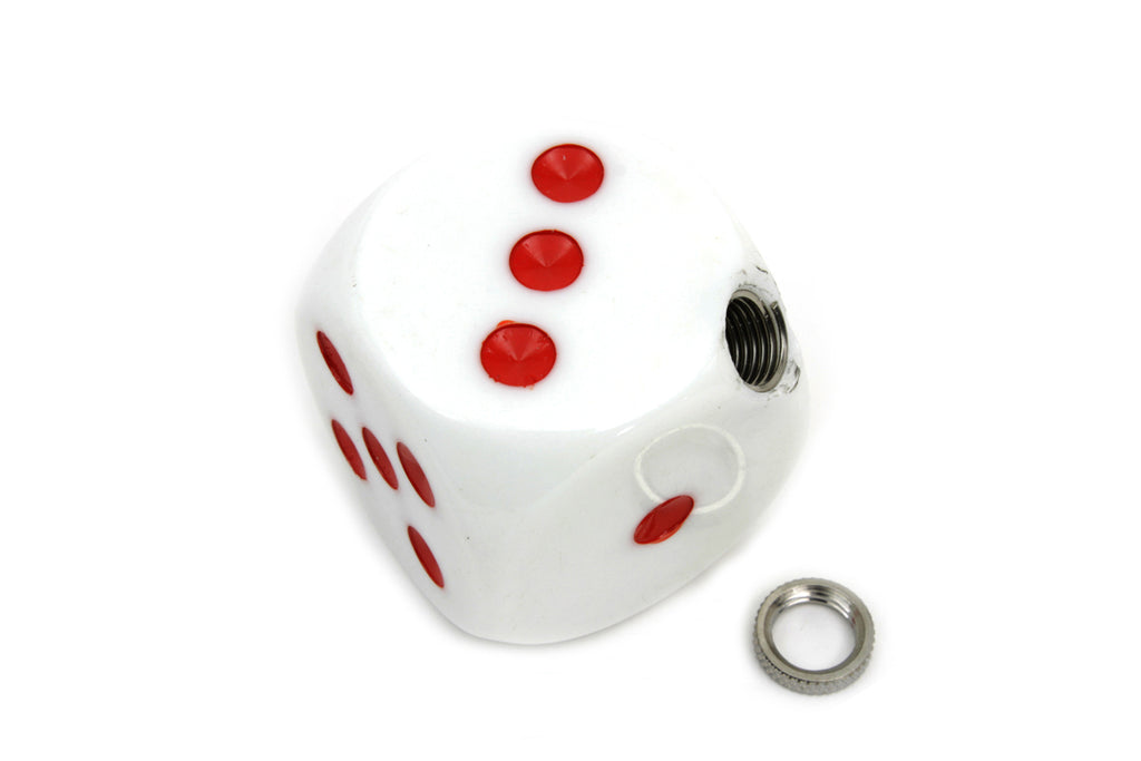 White Dice Style Shifter Knob