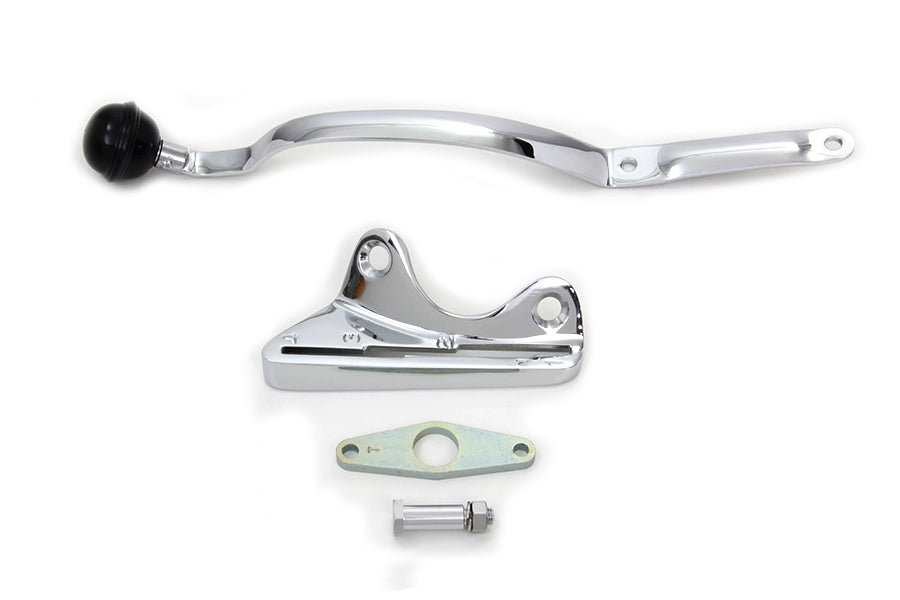 Chrome Tank Hand Shifter Kit