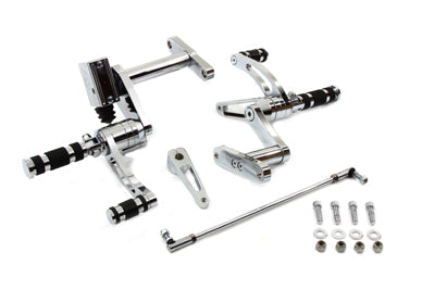 Billet Forward Control Kit with Master Cylinder