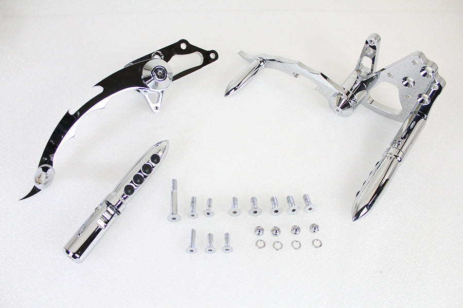 Billet Forward Control Kit Chrome