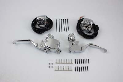 Handlebar Control Kit with Switches Chrome