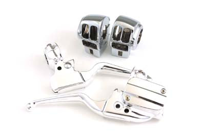 Chrome Handlebar Control Kit