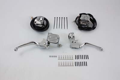 Chrome Handlebar Control Kit