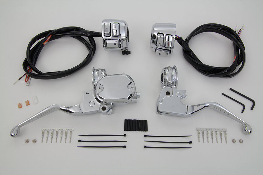 Handlebar Control Kit with Switches Chrome