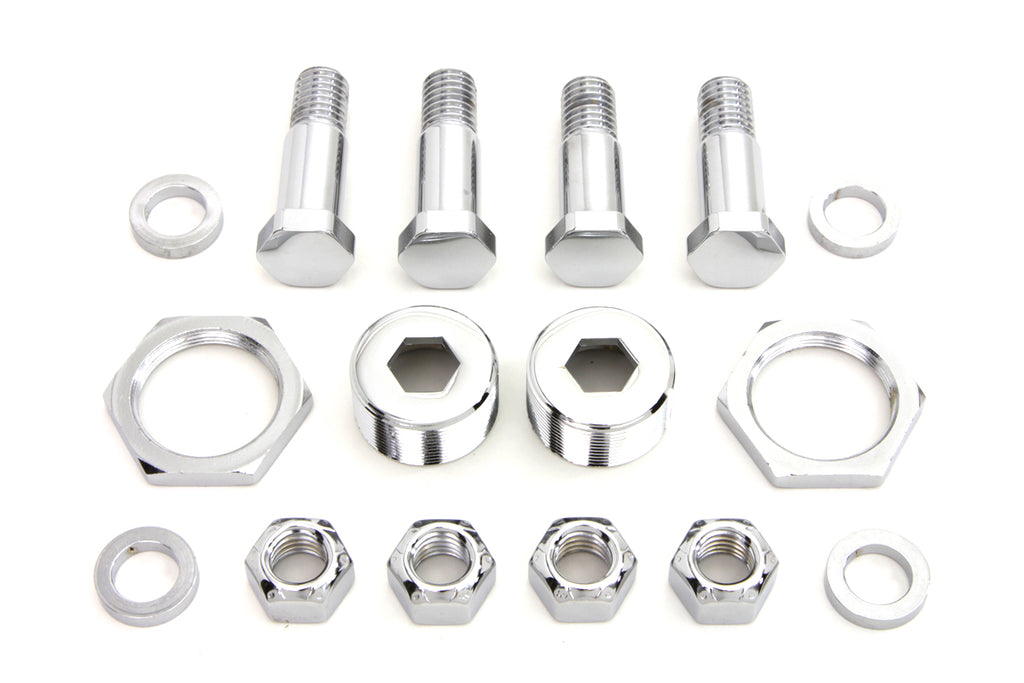 Chrome Rocker Bolt Kit