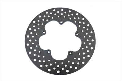 11-1/2 Drilled Front Brake Disc Clover Leaf Style