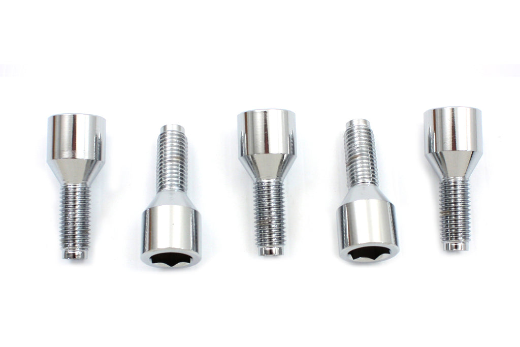 Brake Drum Wheel Lug Set Chrome