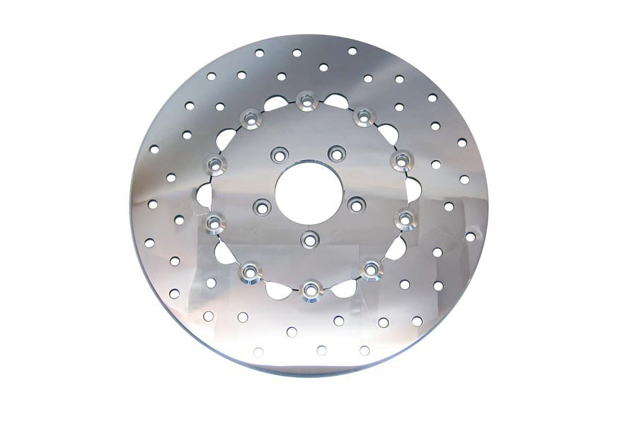 Floating Polished 11.8 Front Brake Disc