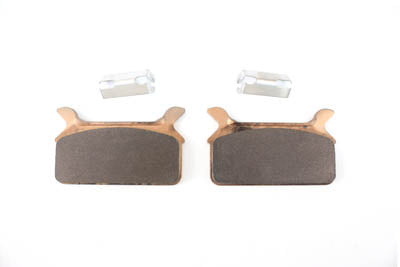 Dura Sintered Rear Brake Pad Set with Clip