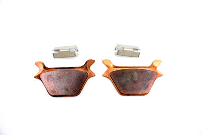 Dura Sintered Rear Brake Pad Set with Clip