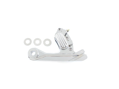 Chrome Rear 4 Piston Caliper