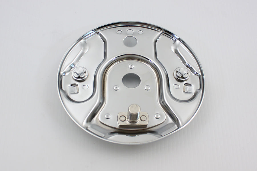 Rear Hydraulic Brake Backing Plate Chrome