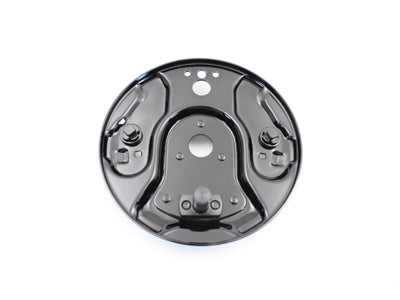 Rear Hydraulic Brake Backing Plate Black