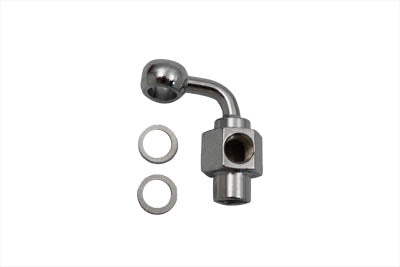 10mm Banjo Brake Hose Fitting 90° Short