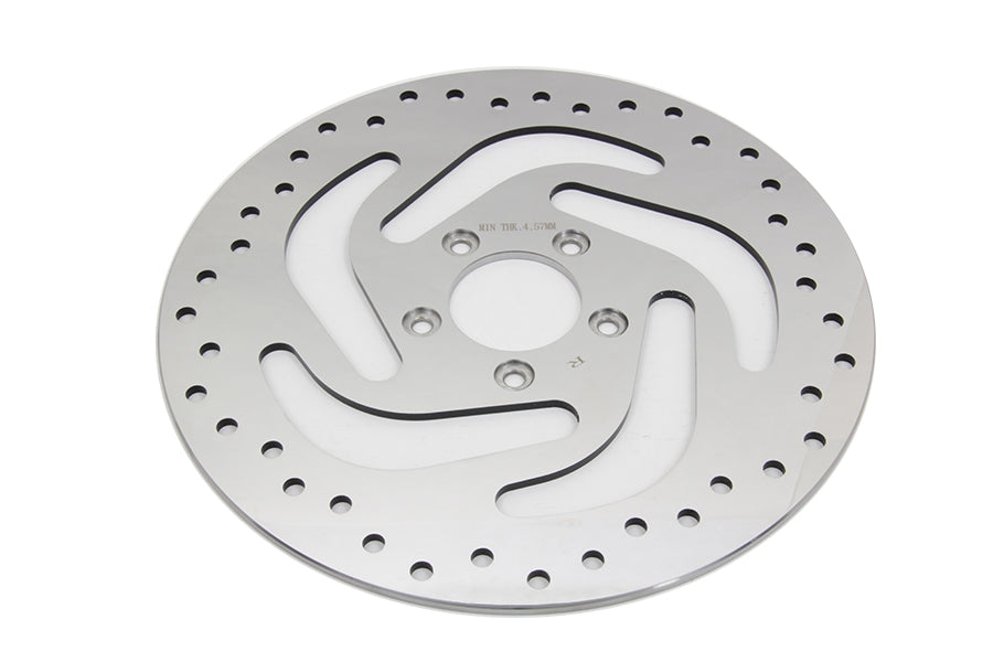 Polished Front Brake Disc