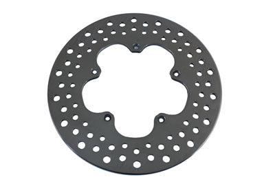 11-1/2 Front Drilled Brake Disc Clover Leaf Style