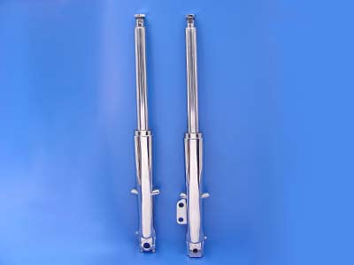 Harley Davidson 1973-84' FLH 41mm Fork Slider Assembly-Chrome