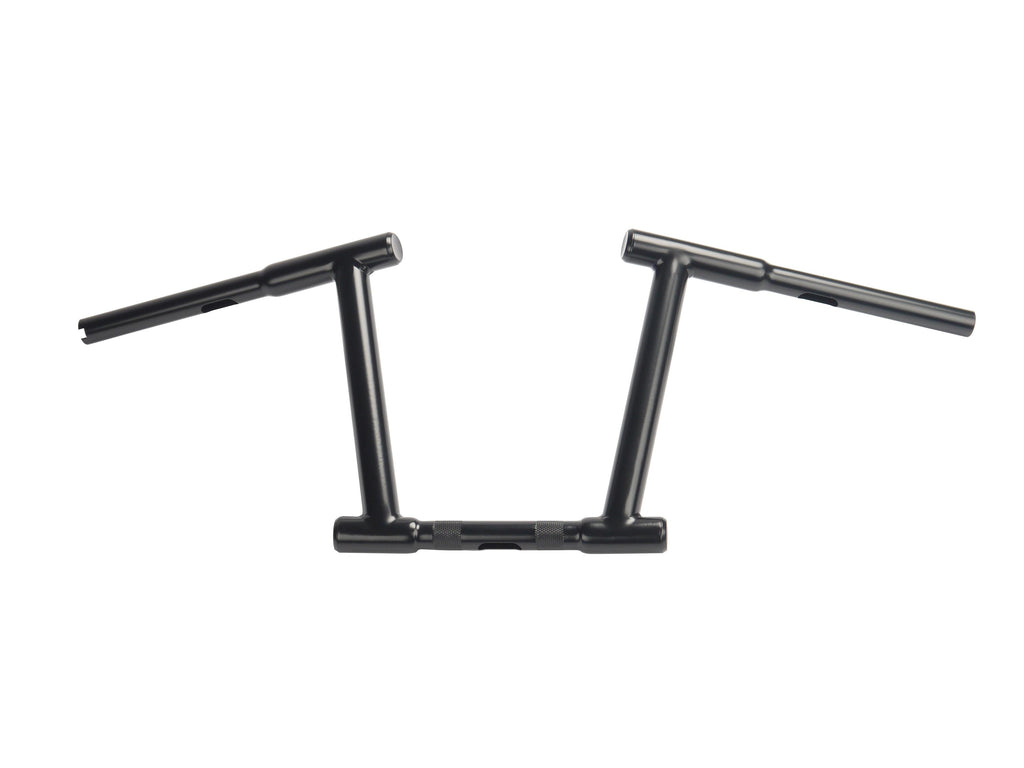 10 Z-Bar Racing Handlebar with Indents Black