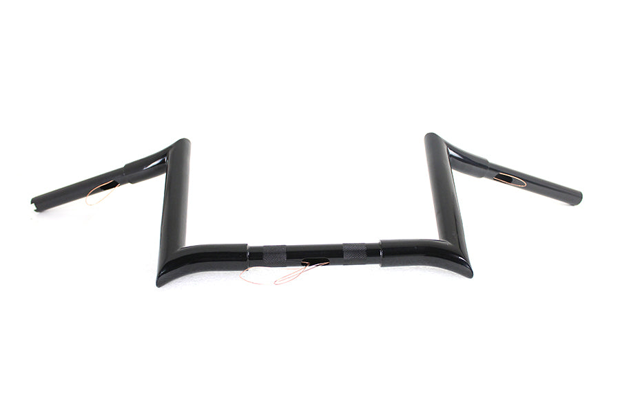 10 Black Z-Bar Handlebar with Indents