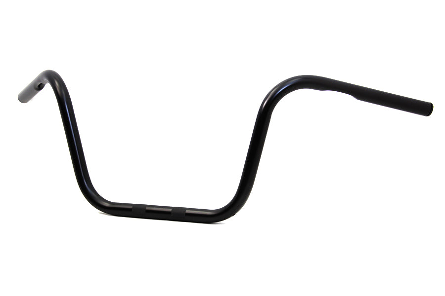 10 Black Ape Hanger Handlebar with Indents