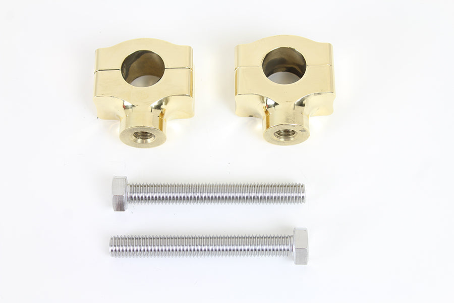 1 Handlebar Riser Set Brass