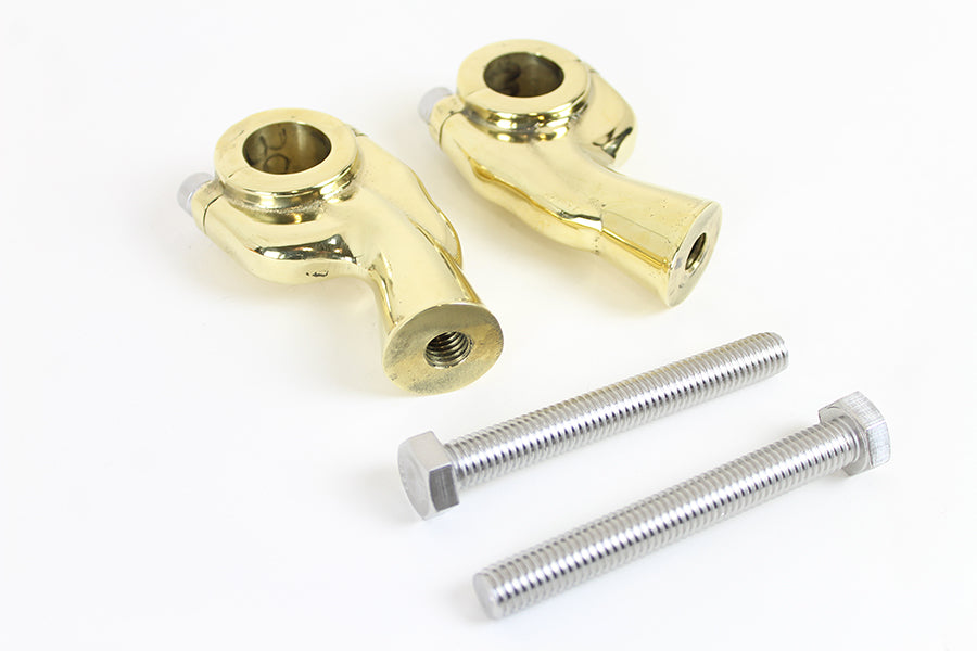 1 Retro Pullback Riser Set Brass