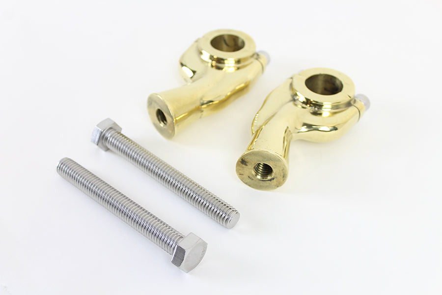 1 Retro Pullback Riser Set Brass