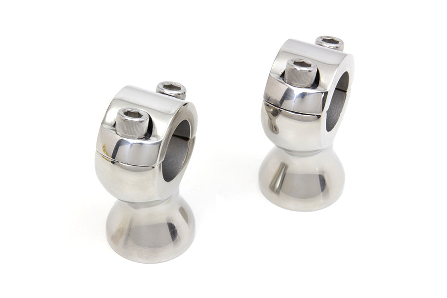 1-3/4 Polished Stainless Steel Speed Freak Riser Set