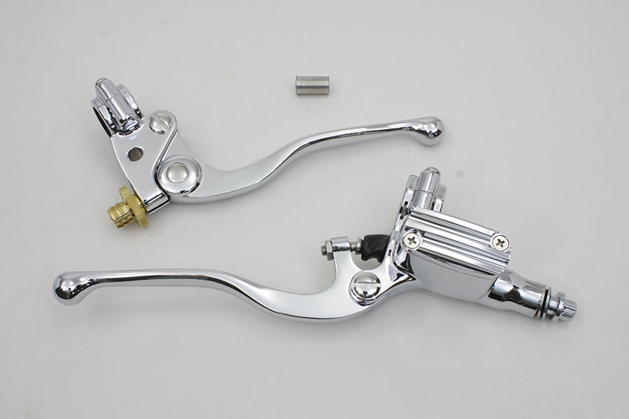 Chrome Hand Lever Control Kit