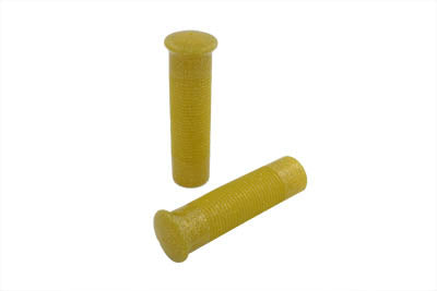 Yellow Metal Flake Grip Set