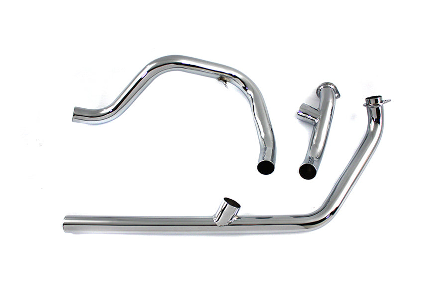 Dual Crossover Chrome Exhaust System