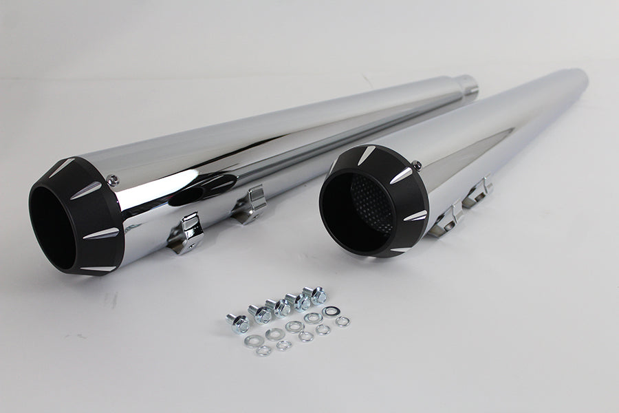 Wyatt Gatling Muffler Set with Tapered Tips