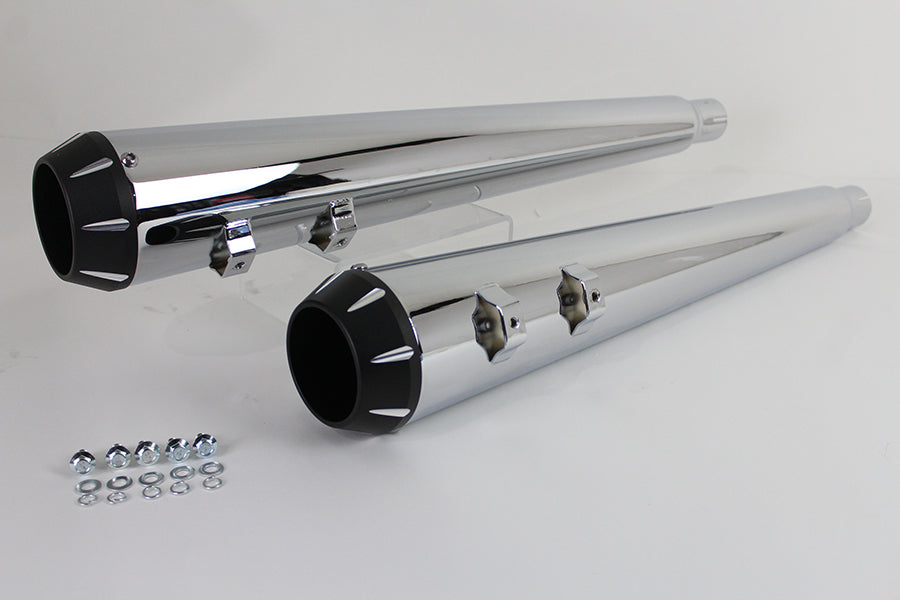 Wyatt Gatling Muffler Set with Tapered Tips