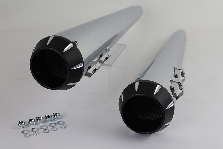 Wyatt Gatling Muffler Set with Tapered Tips