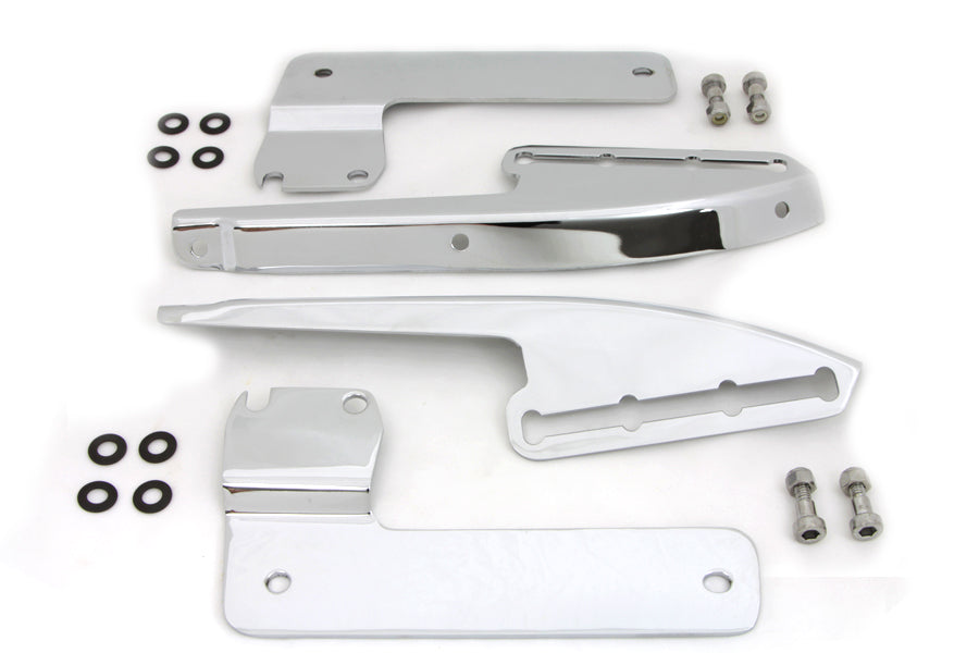 Windshield Bracket Kit Chrome